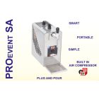Cooler dispensing system with COMPRESSOR overcounter  1 way  1/8 HP with driptray and accessories 