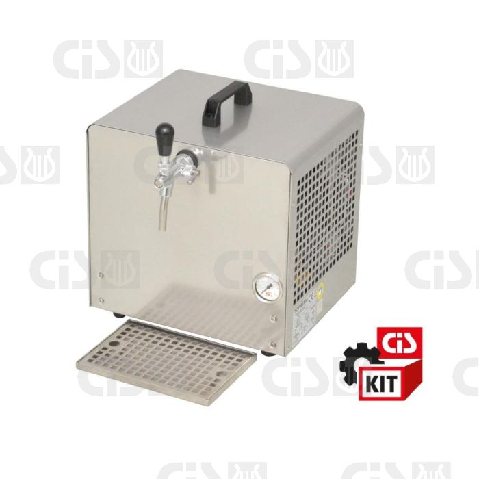 Système de distribution de refroidisseur avec overcounter de pompe à air 1 voie 4/5 HP avec égouttoir et accessoires