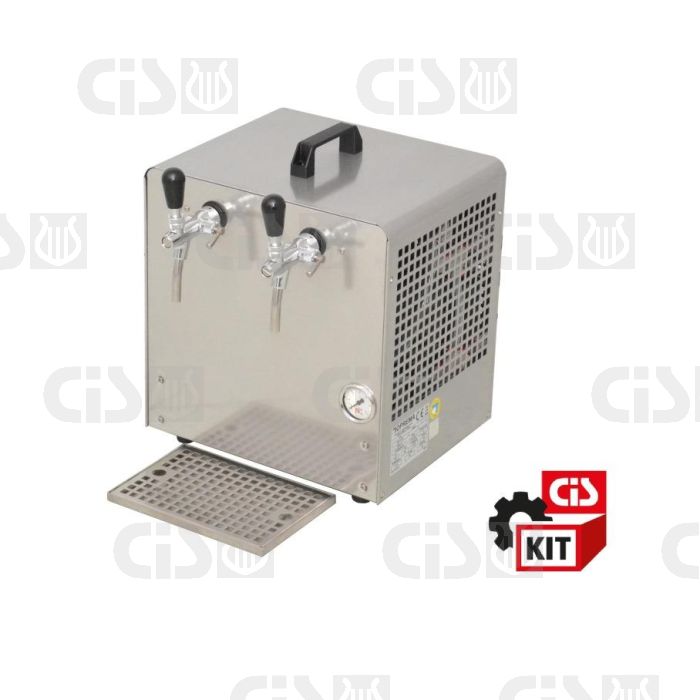 Système de distribution de refroidissement avec surcounter de pompe à air 2 voies 4/5 HP avec tiroir et accessoires