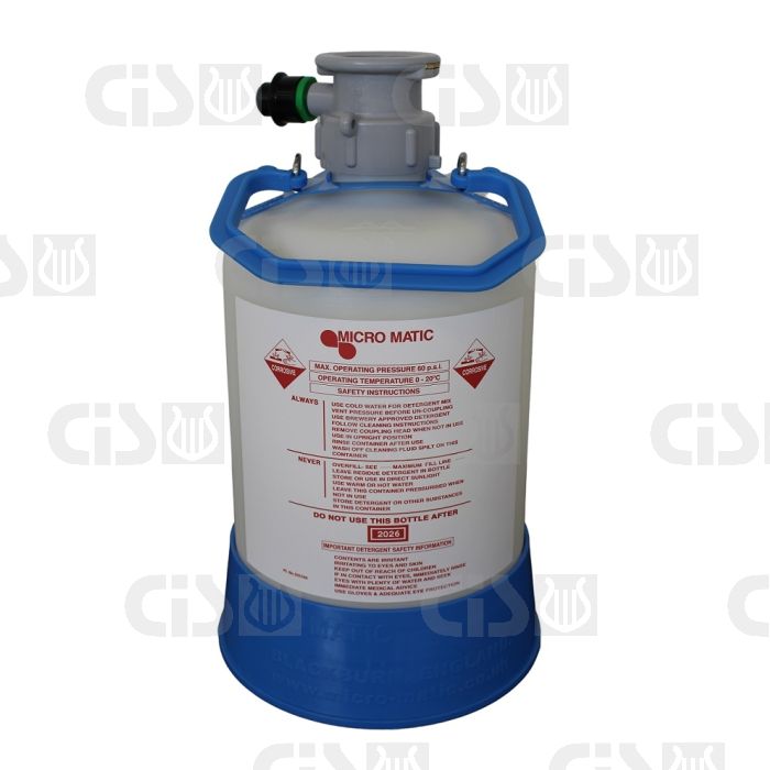 Plastic Washing keg 5l - S type connection