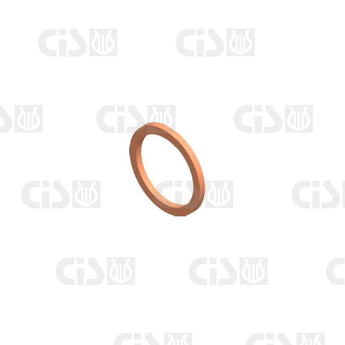 Copper gasket water charging unit