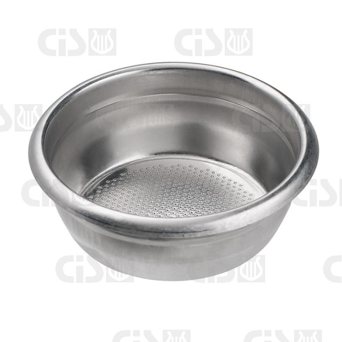 2-cups filter stainless steel - compatible with machines Faema - non-original product