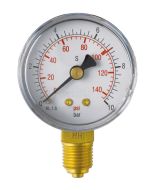 Low pressure gauge ø50-scale bar /psi- 10 bar- 7 bar release sign